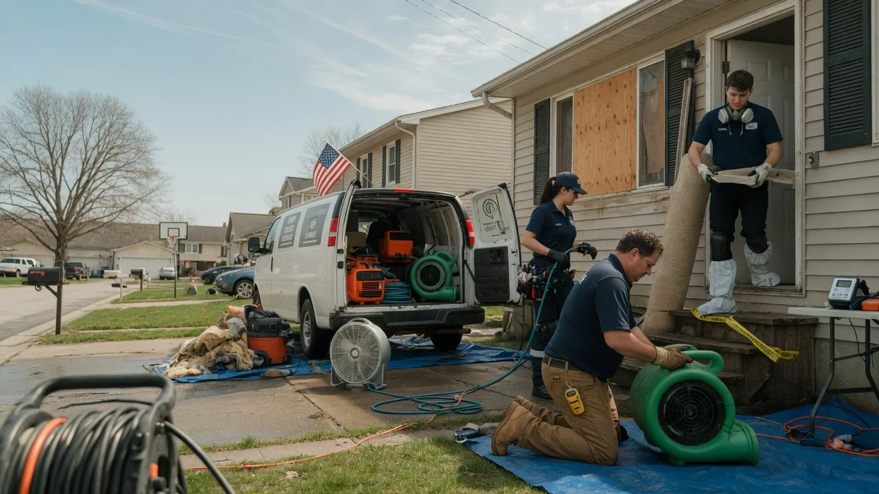 Water Damage Restoration in Rock Falls, IA near me